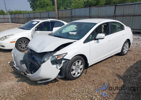 2013 Honda Civic from USA, damaged, VIN 19XFB4F21DE003510